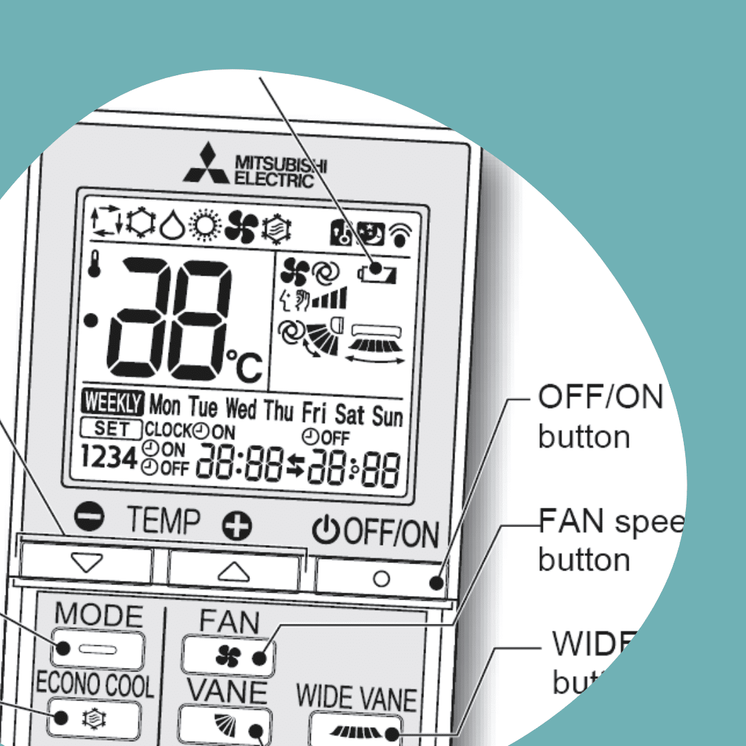 Master Your Air Conditioner s Remote Mitsubishi Electric